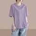 A Summer-Friendly, Versatile Fashion Piece That's Perfect For Boosting Your Mood: A Short-Sleeved Top In A Large Size, D_ecoleips.com