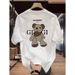 Men's Trendy Pure Cotton T-Shirt Short Sleeve Minimalist Graphic Print Round Neck Fashion Top Quality_ecoleips.com