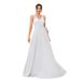 Women’s Clothing New Sling Big Swing Solid Color Long Skirt Long Tail Dress Wedding Dress_ecoleips.com