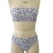 Women's Clothing Women's Two Piece Swimsuit Set Fresh Polka Dot Print High-Waisted Strapless Style For Formal & Casual For Women_ecoleips.com