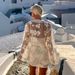 Women's Clothing Summer Vacation Beach Dress Women's Blouse Lace Shirt_ecoleips.com
