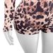 Women's Clothing Leopard Print Jumpsuit High Waist Zipper Detailing Hot Girl Short Trousers_ecoleips.com