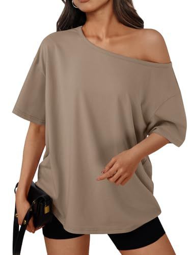 Women's Y2K Loose Off-Shoulder Top Style Design Casual T-Shirt_ecoleips.com