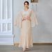 Women's Clothing Slim Pleated Robe Hot Diamond Dinner Dress Skirt_ecoleips.com