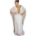 Women's Clothing Chiffon Robe Clothing Ethnic Style Skirt Large Size Solid Color Robe_ecoleips.com
