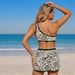 Voya 2026 European And American New Bikini Three-piece Split Sexy Fashion One-shoulder Swimsuit_ecoleips.com