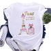 European And American Cross-border Foreign Trade Wholesale Fashion Urban Tower Round-neck Plus-size Short-sleeve T-shirt_ecoleips.com