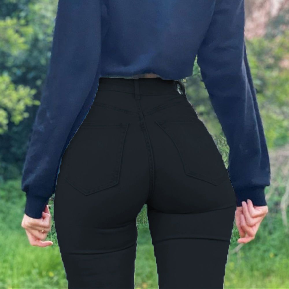 Women's Clothing Sexy Buttocks High Waist And Abdomen Stretch Jeans_ecoleips.com