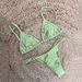 Women's Clothing Pure Color Three Point Low Waist High Slit Bikini Sexy Backless Split Swimsuit_ecoleips.com