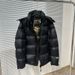 Black And Gold Short Down Cotton-padded Clothes For Women's Winter New Thickened And Popular Cotton-padded Clothes, Bread Clothes, Cotton-padded Jack_ecoleips.com
