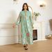 Verve AB349 Muslim Sequin Embroidered Abaya Women's Fashion Tassel Dress Dubai New Style_ecoleips.com