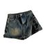 Women's Denim Summer New High Waist Slimming A-line Versatile Fashion Hip-hugging Skirt Shorts_ecoleips.com