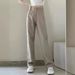 High-waisted Slim Straight-leg Jeans Women, Loose Fit, 2024 Spring/autumn New Style, Slimming, For Tall Individuals,_ecoleips.com