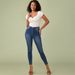 Voya Summer New Women's High Waist Exposed Belly Button Rolled Edge Pure Cotton Short T-shirt Short Sleeved Ins Slim Fit Top_ecoleips.com