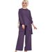 2025 Fashionable Autumn New Muslim Women's Clothing Loose Casual Two-Piece Set_ecoleips.com
