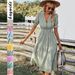 Women's Clothing Independently Developed And Designed Fashion Women's Dress Summer Striped Dress Temperament Style_ecoleips.com