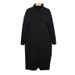 One-price Autumn And Winter Korean Style Black Turtleneck Dress With Knitted Sleeves, Long Dress, Women's Clothing 1496_ecoleips.com