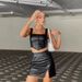 2025 Summer New Tight Split Mini Leather Short Skirt_ecoleips.com