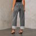 New Elastic Straight Jeans Women's Quality Retro Curling High Waist Trousers_ecoleips.com
