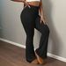 Aria Basics Cross-border European And American TK Xiyin TMU Solid Color High-Waisted Flared Elegant Women's Wide-Leg Casual_ecoleips.com