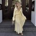 Women's Clothing Ruffled Pleated Top Chiffon Skirt Suit_ecoleips.com