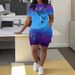 Women's Clothing Casual Fashion Trend Short Sleeved Round Neck Shorts Suit_ecoleips.com