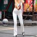 Women's Clothing Advanced Sense Sports Fitness Pants High Waist Hip Lifting Yoga Pants Women's Cloud Sense Breathable Comfortable Flared Pants_ecoleips.com