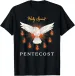 Women's T-Shirts Pentecost Doves Fire Flame Holy Spirit Christian Men Women T-Shirt_ecoleips.com