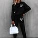 Women's Fashion Casual Sportswear Set Simple Print Essential For Vacation_ecoleips.com