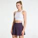 High-Waisted Yoga Skirt With Nude-Feel Lining – Breathable Spandex Tennis Skirt For Running & Pilates (Black/Polka Dot, S-12)_ecoleips.com