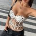 Aria Basics Aria Basics European And American Style Cross-border Foreign Trade Sexy Women's Clothing, New Spring-summer Polka Dot Pink Pure_ecoleips.com