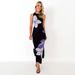 European American Women's Slimming High-End Dress Spring Summer Sexy Print Slim Waist Temperament Women's Clothing_ecoleips.com