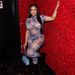 K Sexy And Fashionable Backless Pattern Printed See Through Mesh Jumpsuit_ecoleips.com