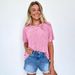 Spring/Summer Cross-Border New Street Style Fashion Trendy Brand Solid Color Round Neck Short Sleeve T-Shirt Top_ecoleips.com