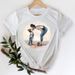 Wholesale Cross-border Women's Casual Harajuku Style Short-sleeve Family Matching Outfits T-shirts_ecoleips.com
