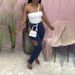 Slim Fit Pencil Pants New Style Personalized Hollow Out Beltless Skinny Jeans Solid Color Spring Summer_ecoleips.com