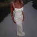 GY25174 Fashion Strap Bodycon Sexy Three-Dimensional Floral Dress 2024 Summer New Arrival_ecoleips.com