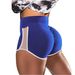 Women's Clothing High Waist Abdomen Hip Lift Hollow Stitching Shorts In Stock_ecoleips.com