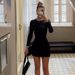 European And American Style Cross-Border Women's Clothing 2025 Summer Solid Color Round Neck Backless Slim Fit Bodycon_ecoleips.com