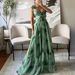 Women's New Fashion Print Swing Long Dress Elegant Back Tie Elegant Back Dress_ecoleips.com
