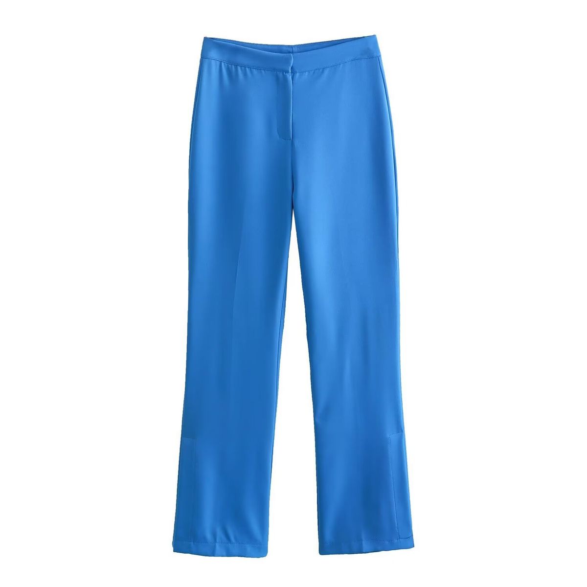 Women's Clothing Work Vest Trousers Straight Pants_ecoleips.com