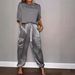 European American Spring And Autumn New Fashion Women's Solid Color Smooth Satin Three-Quarter Sleeve Top_ecoleips.com
