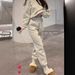 Plus Size Women's Casual Sweatshirt & Jogger Set - Soft Lounge Wear For Everyday Comfort In Black, Navy, White & More_ecoleips.com