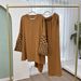 Women's Clothing Plus Wide Leg Pants Trousers Two Piece Set_ecoleips.com