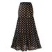 Aria Basics 2026 New Swimwear European American Sexy V-neck Black And Gold Polka Dot One-piece Swimsuit For Women Beach Vacation_ecoleips.com