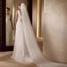Women's Clothing Soft Mesh Veil For Brides 3 Meter Long With Long Train Wedding Party Wear Includes Hair Comb New Style_ecoleips.com