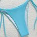 Sexy Solid Color Bikini Two Piece Set - Cross Border E Commerce Exclusive European And American Style Women's Swimwear_ecoleips.com