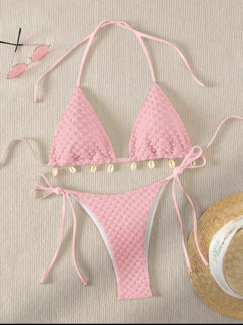 Women's Clothing Bikini Special Fabric Split Swimsuit Female_ecoleips.com
