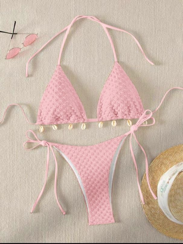 Women's Clothing Bikini Special Fabric Split Swimsuit Female_ecoleips.com
