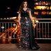 plus Size Elegant V Neck Cocktail Dress Sequined Patchwork European American Style for Parties Banquets Mothers_ecoleips.com